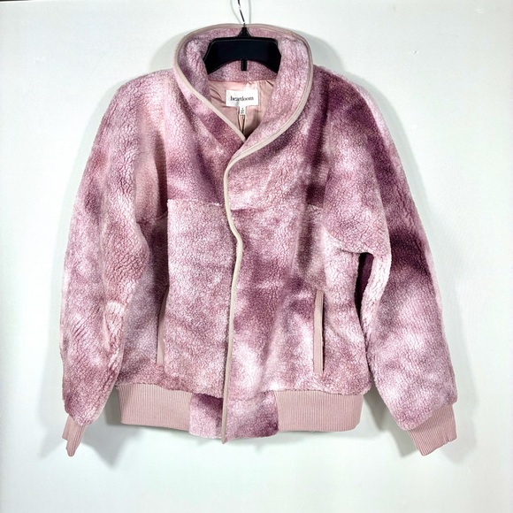 Heartloom Nyx Jacket Size Small Medium Lilac Sherpa Wool Blend NWT - Picture 6 of 17
